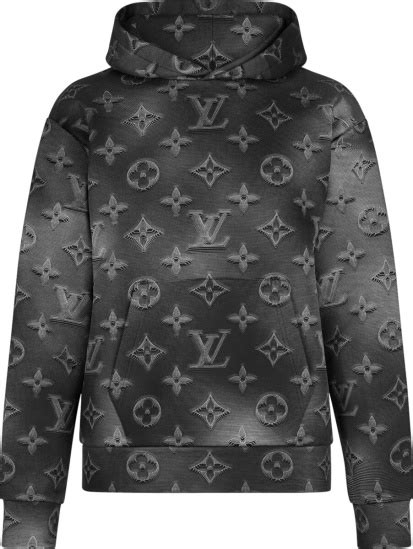 black louis vuitton hoodie|louis vuitton grey hoodie.